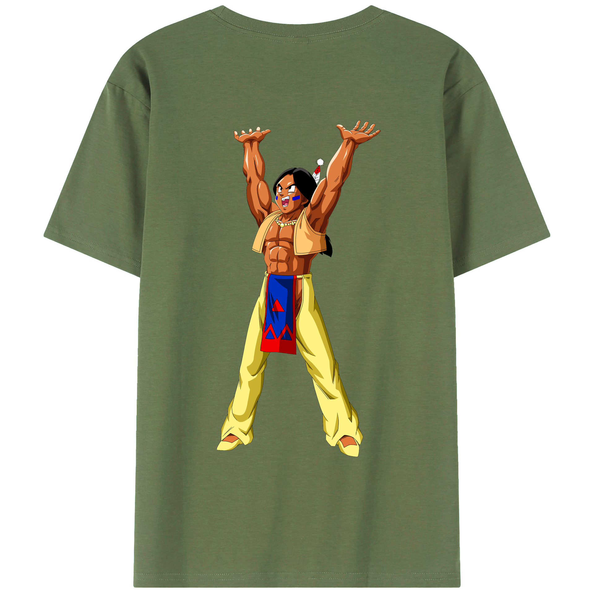 （画像用） ドラゴンボール DRAGON BALL 綿100％ メンズ半袖Tシャツ（バックプリント） 通気性